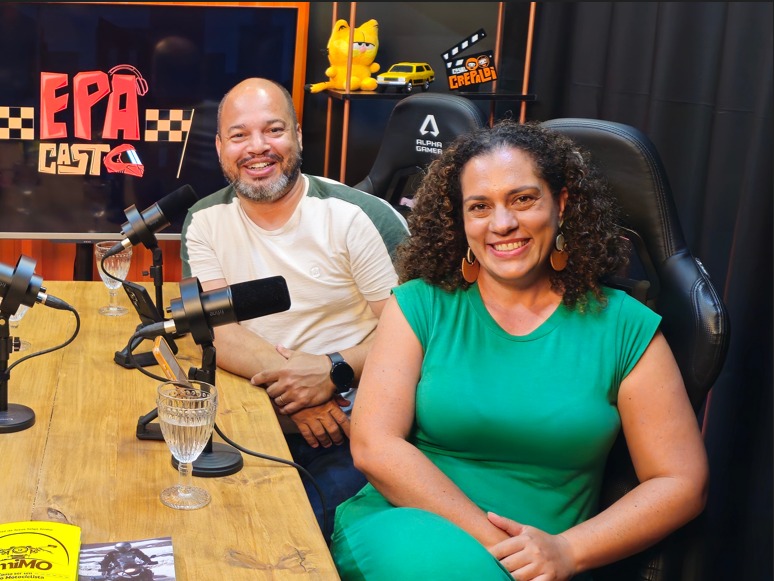 Estúdio do Epa.Cast - Podcast de motos e motociclismo com CasalCrepaldi em Jundiaí SP
